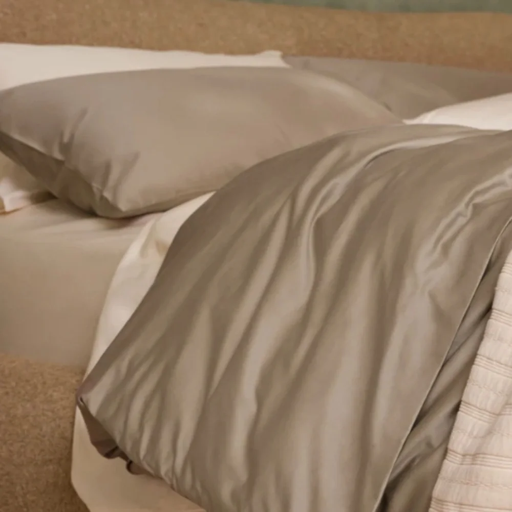 Brooklinen - Percale Duvet Cover in Driftwood (NWT) - King/Cali King